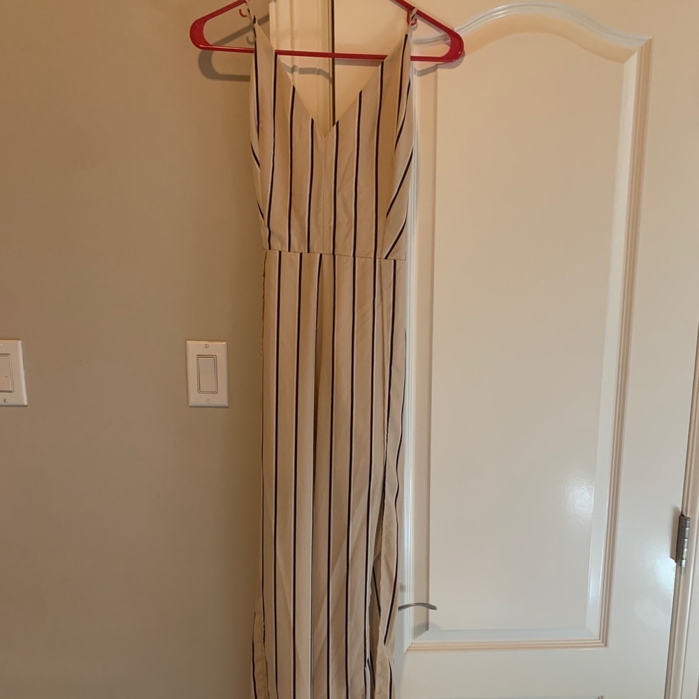 Gianni Bini crisscross back jumpsuit